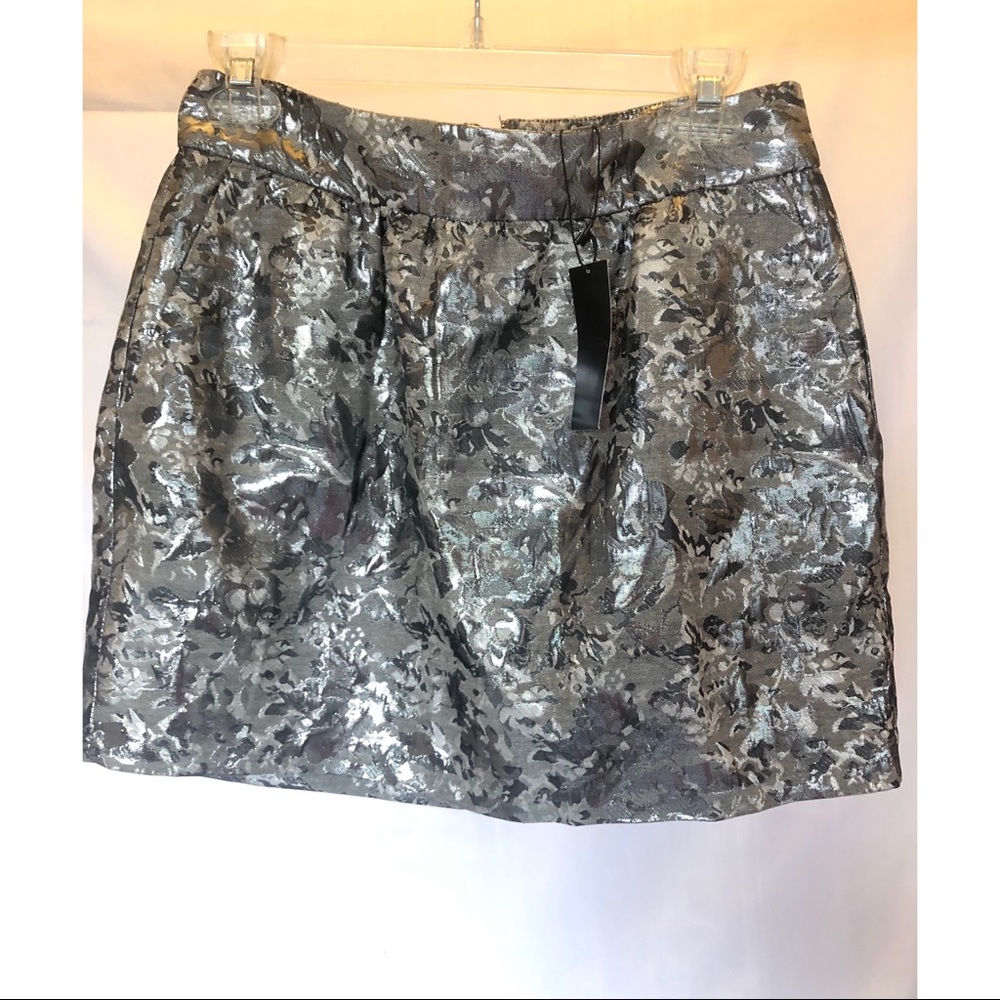Metallic skirt